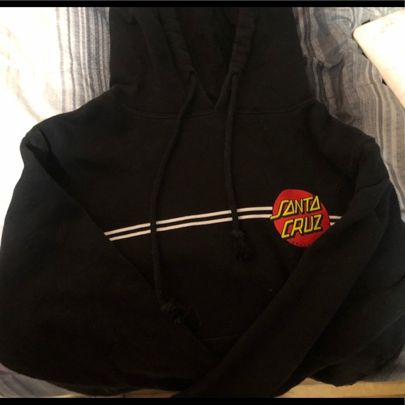 PacSun Tops - Black Santa Cruz Hoodie